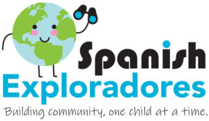 Here's an alt tag for the image: `Spanish Exploradores: learning Spanish for kids`